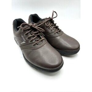 Callaway Mens Size 9.5 C-Tech Saddle Golf Shoes M152 Leather Brown